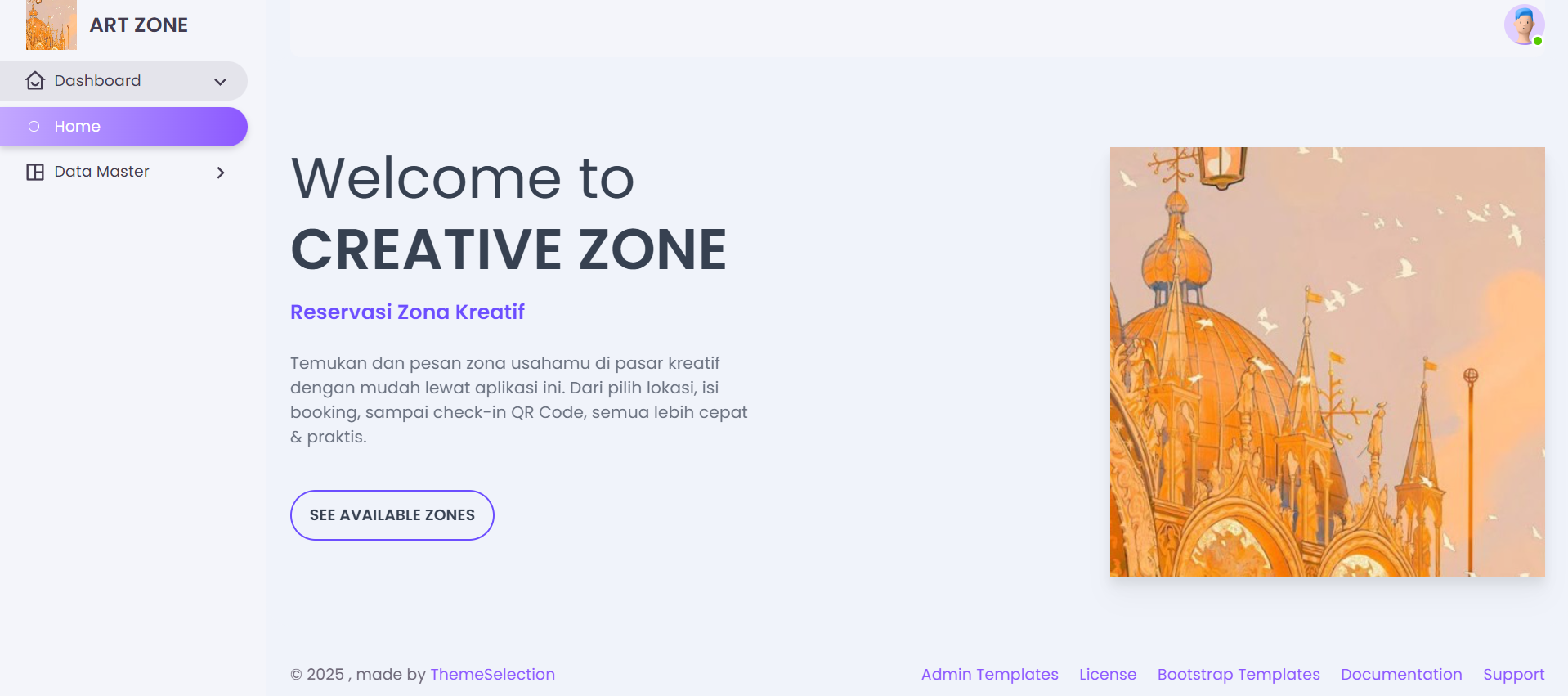 Screenshot of Project 1 website